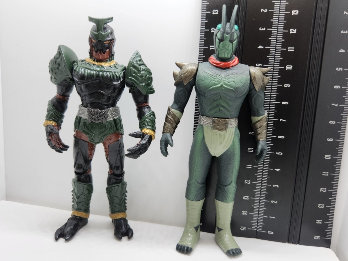 仮面ライダークウガ ソフビ フィギュア ゴ・バダー・バ＆ゴ・ガドル・バ[25J17検]Kamen Rider Kuuga ショッカー怪人 戦闘員 コレクション