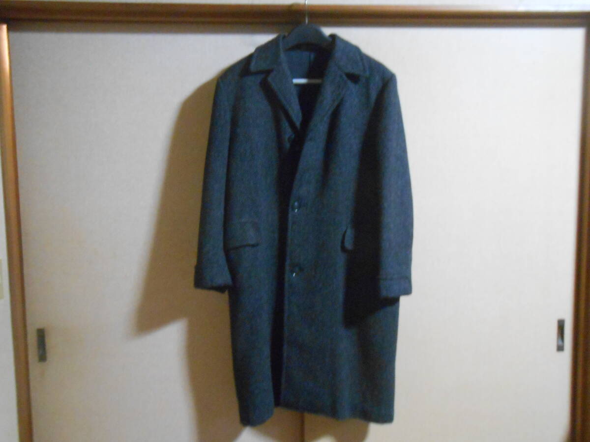 とても美品 ビンテージ（1967年仕立） ビスポーク 香港/東京老舗テーラー James S. Lee 素晴らしい作りの上質なツイードコート UK40R相当