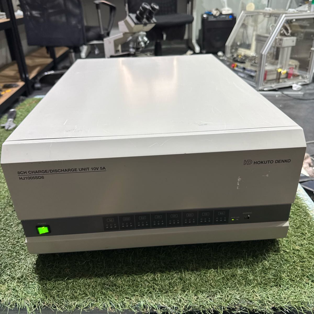 5K063 北斗電工 HJ1005SD8 電池充放電装置 8CH 10V 5A 動作保証　