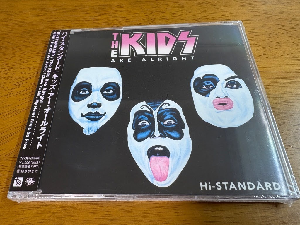 M7/未開封 CD ハイ・スタンダード Hi-STANDARD キッズ・アー・オールライト KIDS ARE ALRIGHT TFCC-88082
