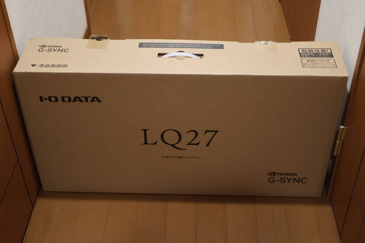 美品 27インチモニタ/LCD-LDQ271JAB/ Mini LED/IODATA アイ・オー・データ/KH-LDQ271JAB