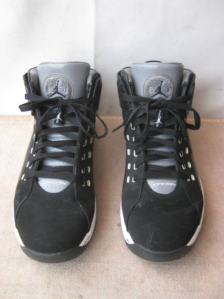 ★NIKE AIR JORDAN　 OL' SCHOOL スニーカー　317223-013 　黒　グレー　　３０.0cm　　中古
