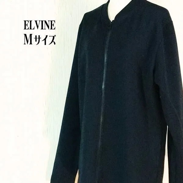 ELVINE エルヴァイン ジャケット　ブラック　エルバイン M