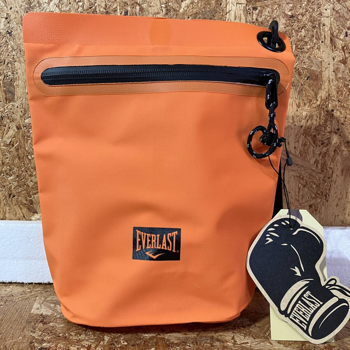 EVERLAST PVC ポーチ バッグ エバーラスト オレンジ NYC BRONX GYM 防水