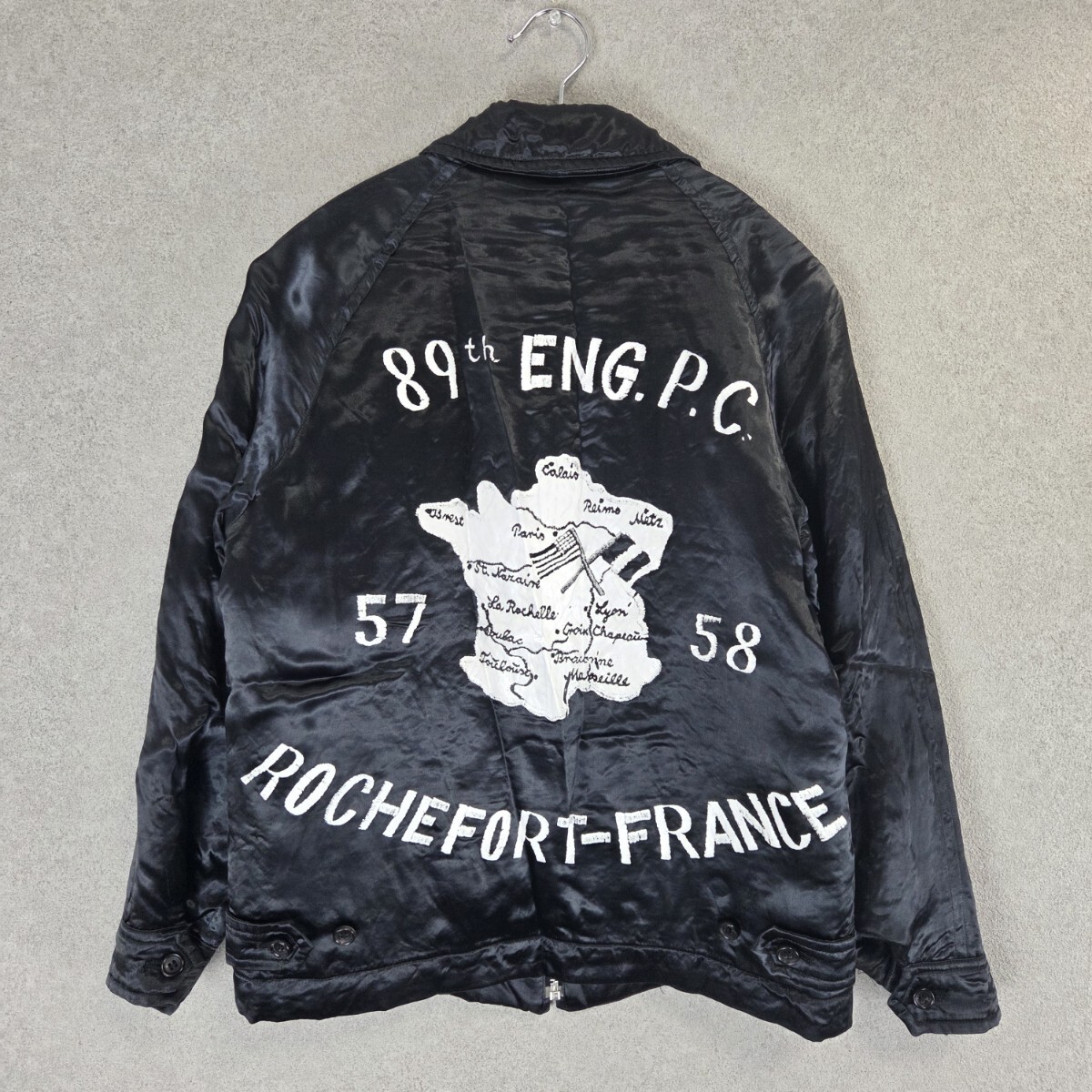 08AW COMME des GARCONS HOMME PLUS Time for Magic コムデギャルソン ベトジャン スカジャン ブルゾン ジャケット ペイント archive Y2K