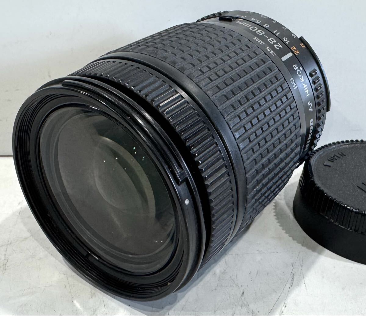 251008A☆ Nikon AF NIKKOR 28-80mm 1:3.5-5.5D AFレンズ ♪配送方法＝おてがる配送宅急便(EAZY)♪