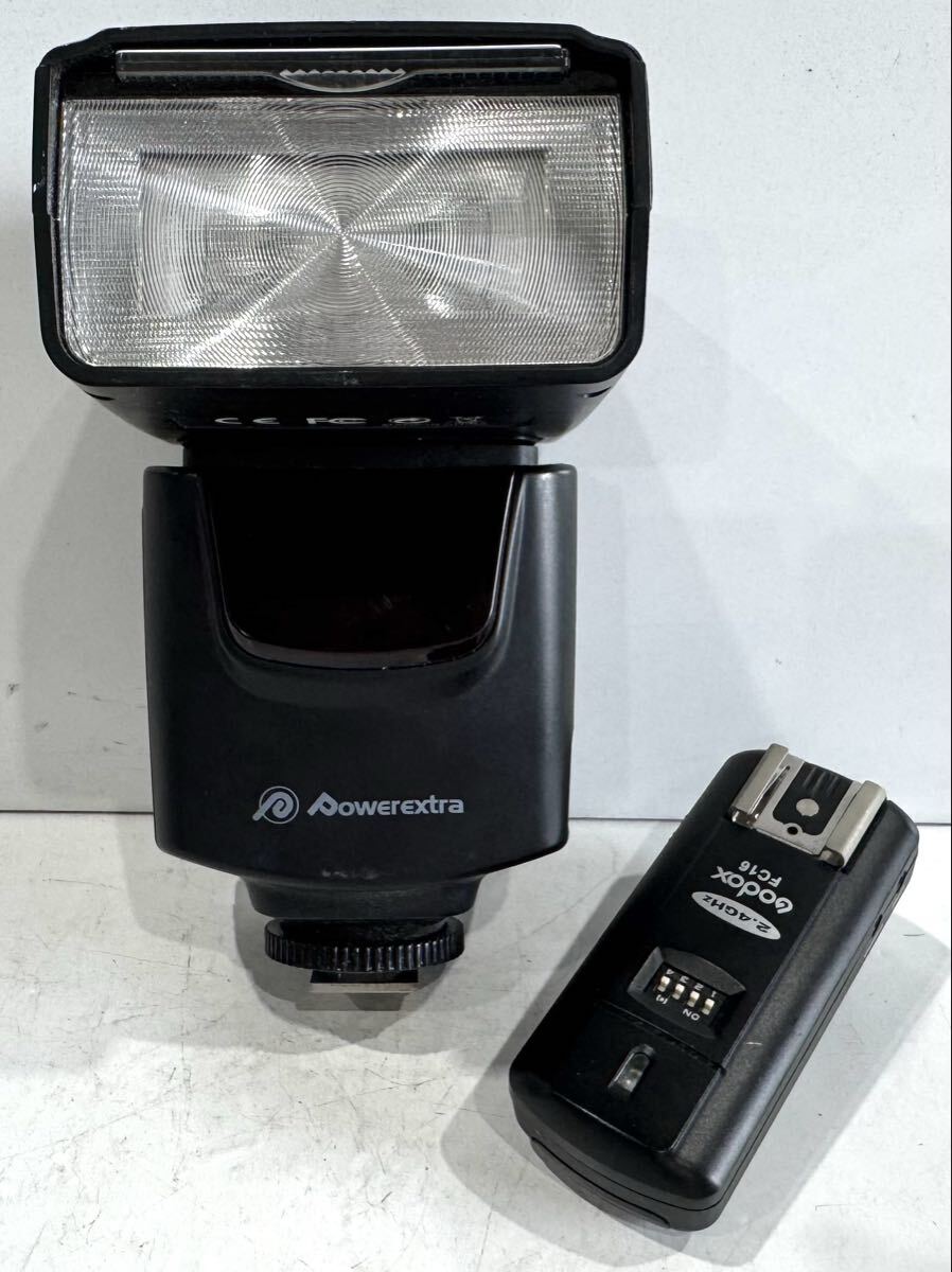 251006C☆ GODOX FC16 2.4GHz POWEREXTRA Electronic Flash DF-400 セット♪配送方法＝おてがる配送宅急便(EAZY)☆