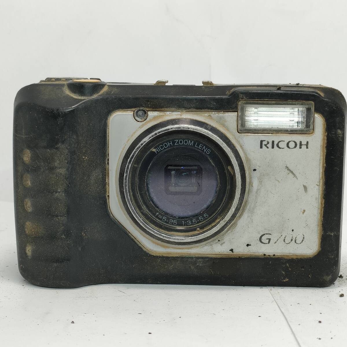 A407) RICOH G700 防塵防水 デジタルカメラ 業務用 タフ設計 ジャンク
