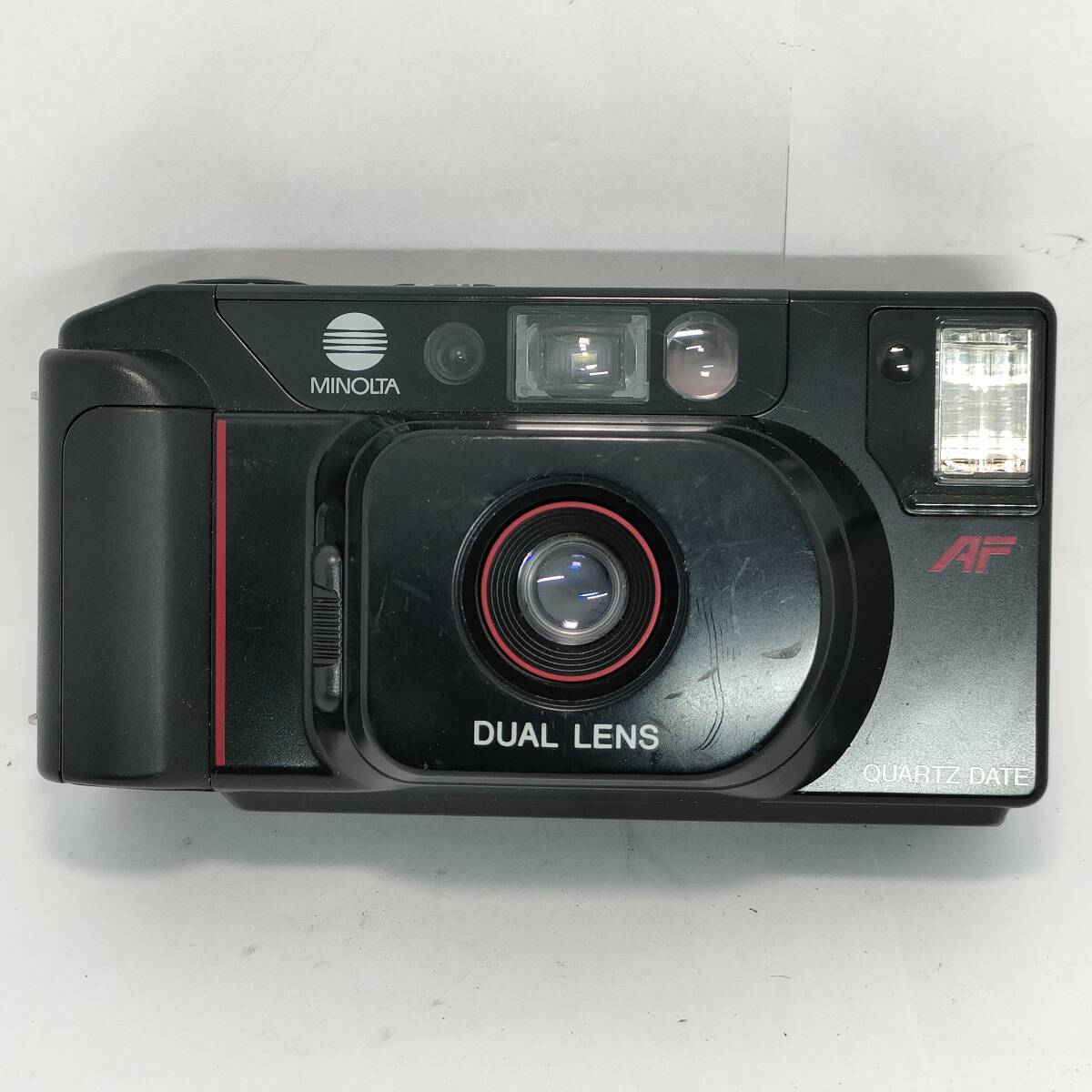 A696) MINOLTA MAC-DUAL QUARTZ DATE フィルムカメラ ジャンク