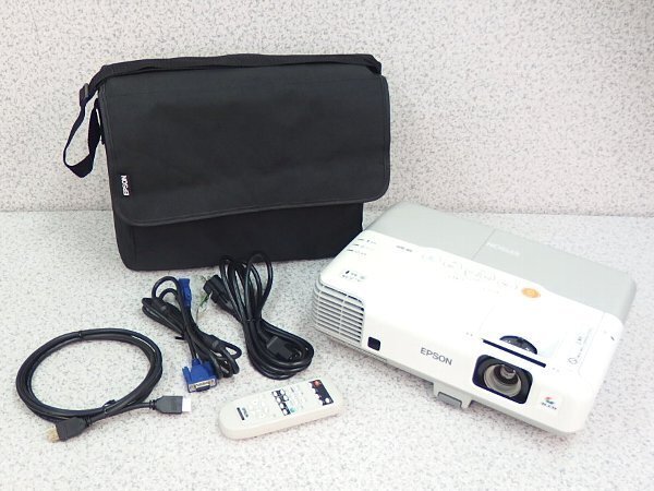 ■β【ノーマル：189h！】 EPSON/エプソン 3500lm プロジェクター 【EB-925】ランプ点灯時間 (エコ：0h) 清掃済 【1009-01】