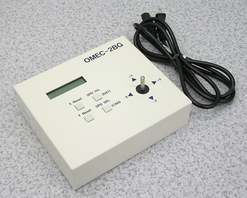 ■♪ SIGMA KOKI/シグマ光機 エンコーダ付きオプトマイク用コントローラ 2軸制御対応 OMEC-2BG