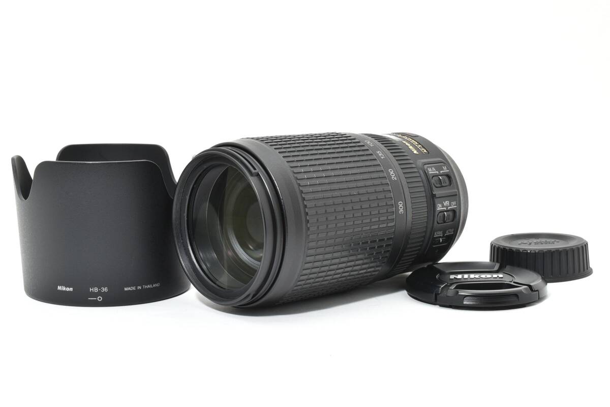 ニコン Nikon AF-S NIKKOR 70-300mm F4.5-5.6G ED VR 一眼カメラ用レンズ＃2639918