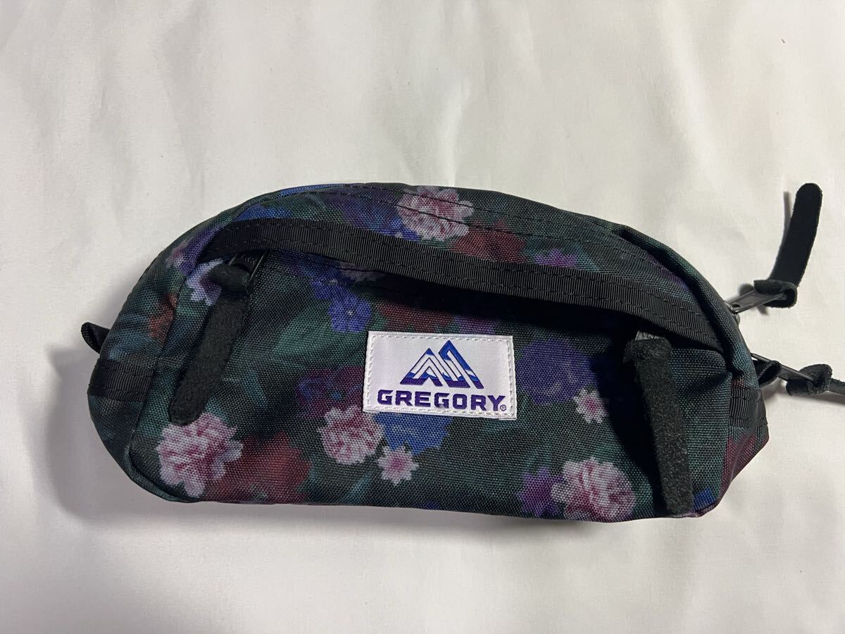 極美品　GREGORY×BEAMS BOY コラボベルトポーチ　ダークガーデン