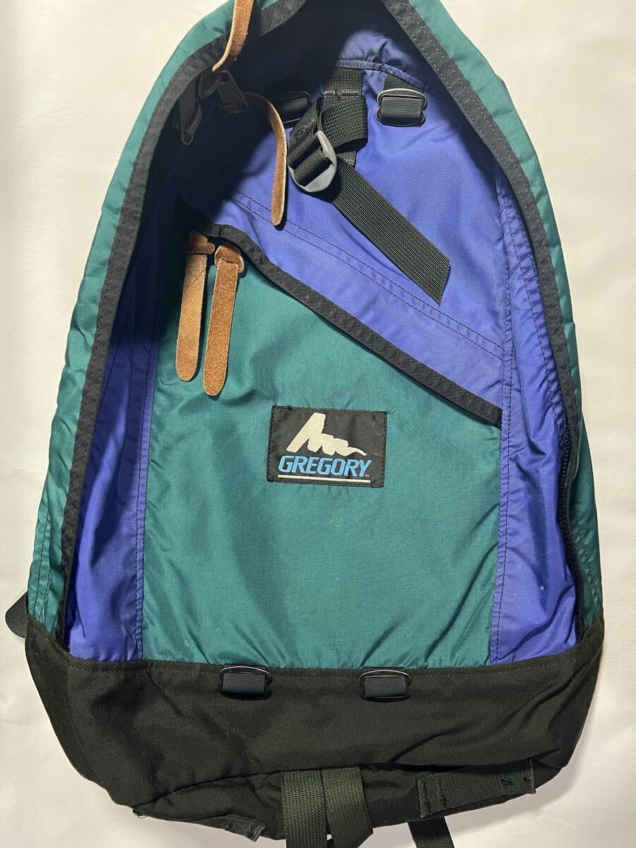 レアカラー　GREGORY　デイパック　青タグ　緑×紫26L