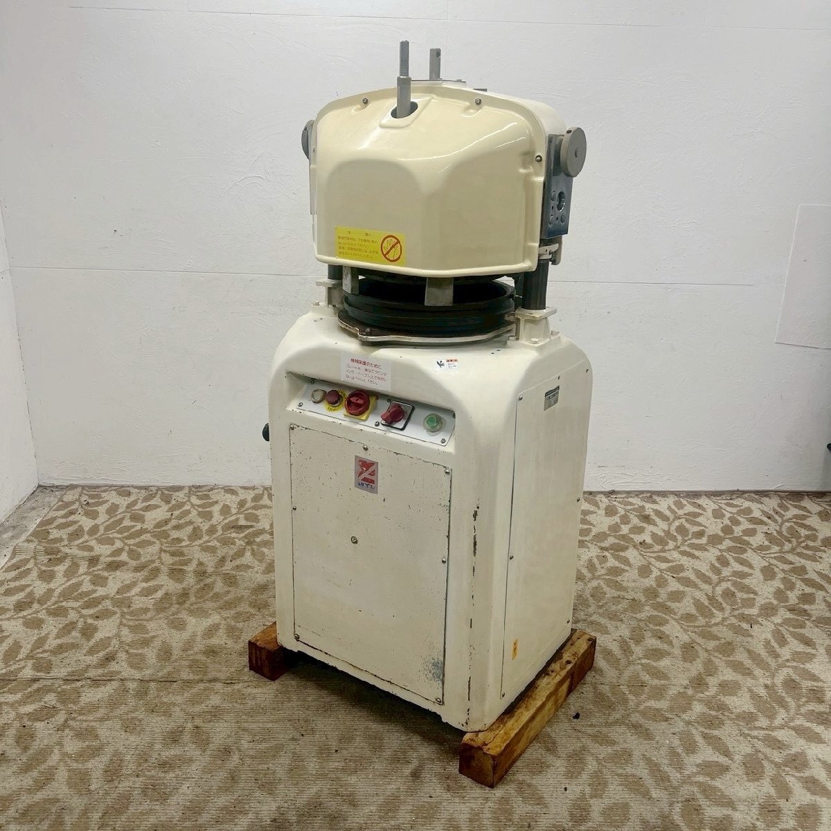★引取限定★ 愛工舎製作所 アイコー 業務用 分割丸目機 三相200V ラウンディングプレート付き 製菓 製パン /D2001