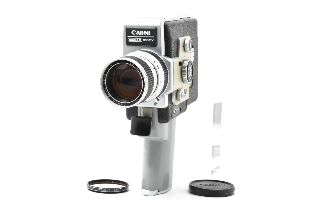Canon キャノン Single-8 518 SV Single 8 8mm フィルムカメラ N117744 #2648993