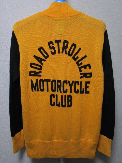 レア！世田谷ベース ハーフジップセーター・L（所ジョージROAD STROLLER MOTORSYCLE CLUBモーターサイクルニットハーレーダビッドソンBUCO