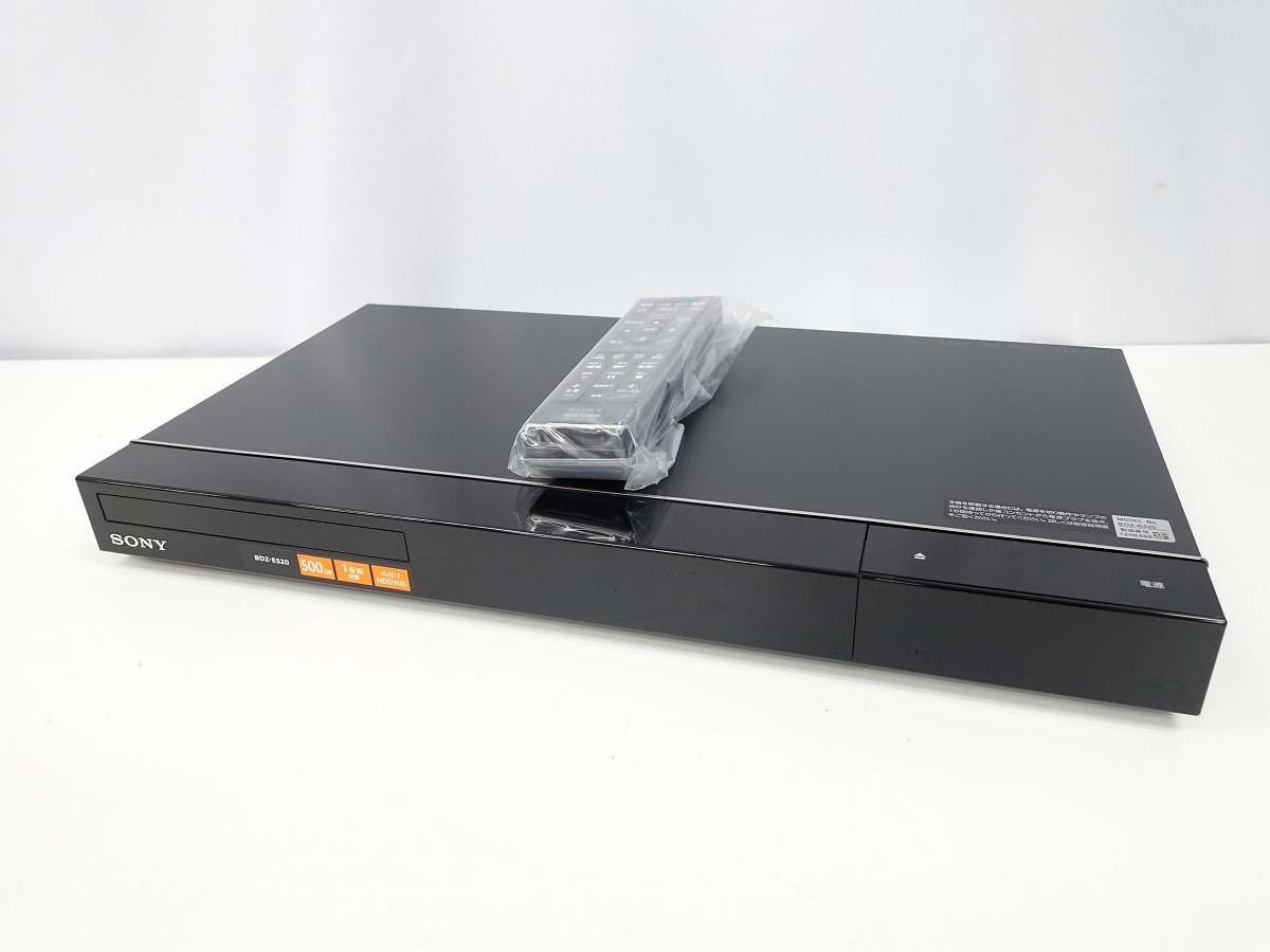 SONY BDZ-E520 ブルーレイディスクレコーダー BD/DVD/HDDレコーダー リモコン付き *416012