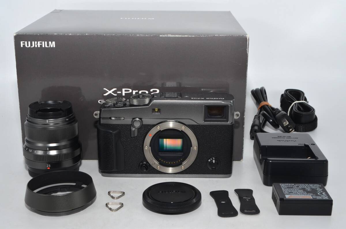 250927★極上★FUJIFILM ミラーレス一眼 X-Pro2 グラファイトエディション X-PRO2LK-23F2-GR