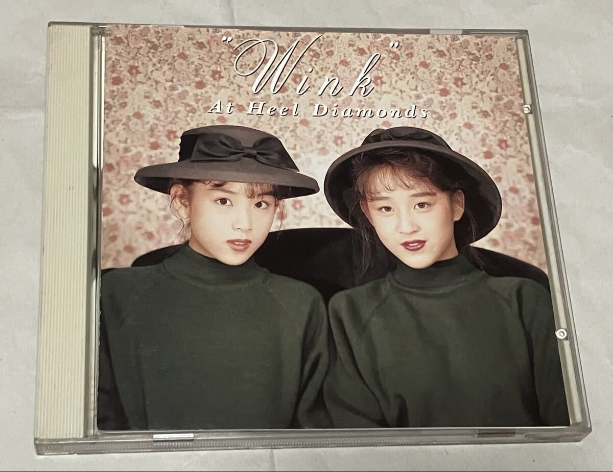 ウィンク Wink At Heel Diamonds CD 愛が止まらない　CDマット付　同梱可能　値下げ