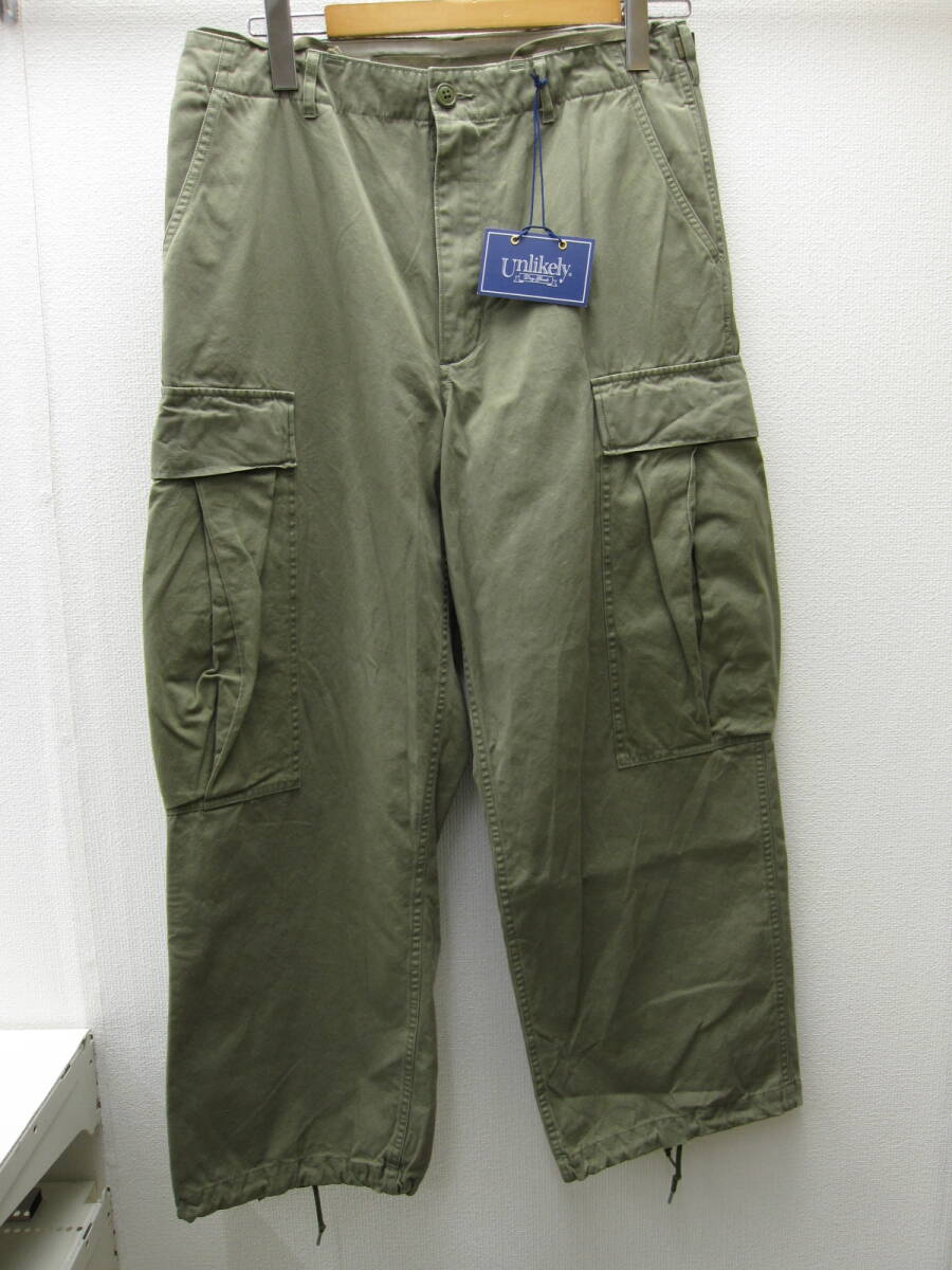 es/705208/2510/Unlikely アンライクリー Big Side Pocket BDU Pants コットン パンツ U25F-24-0002/カーキ/サイズM