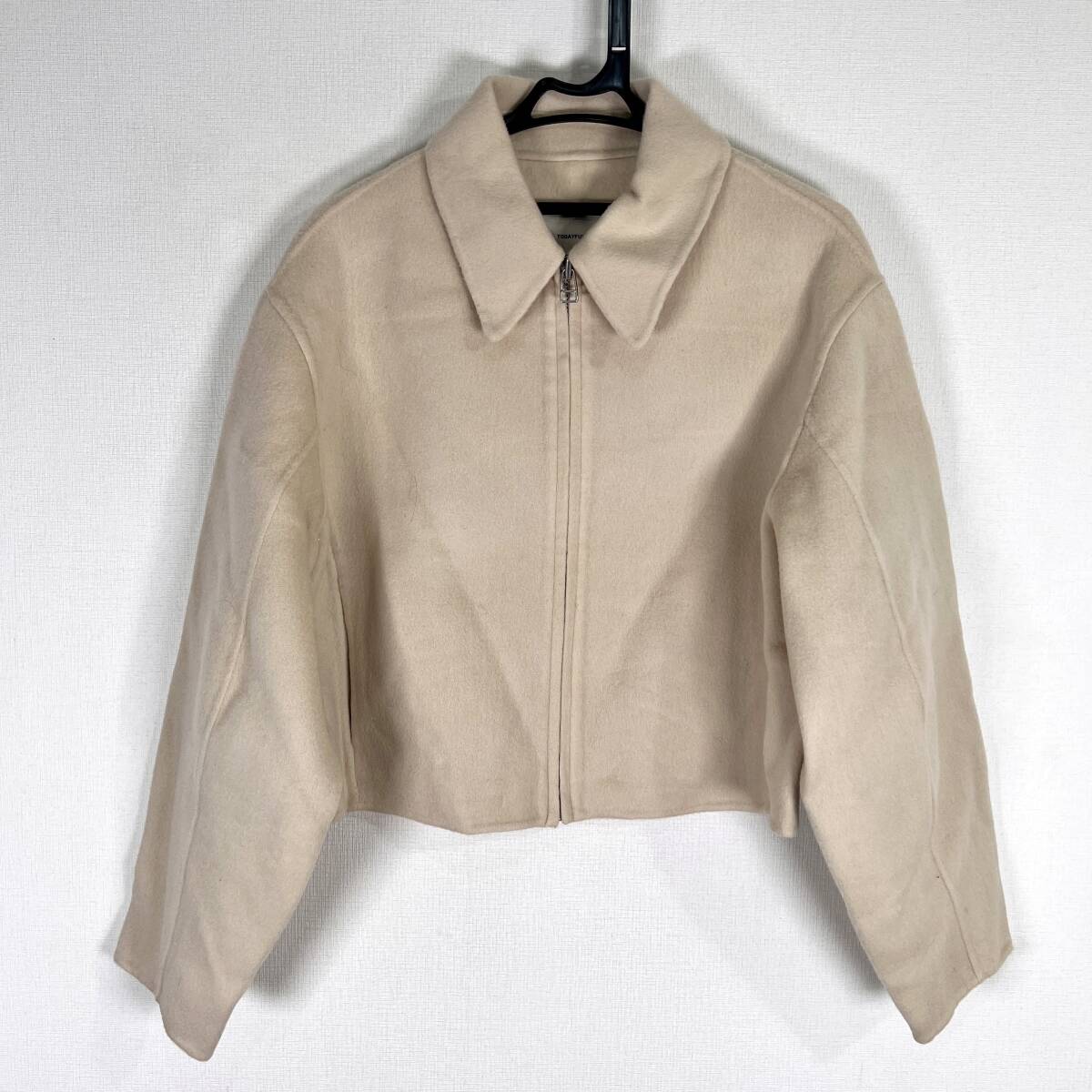 【TODAYFUL】トゥデイフル ベージュ ショートコート アウター ジャケット ブルゾン ジャンパー 女性用 レディース 36【新品】【c012】