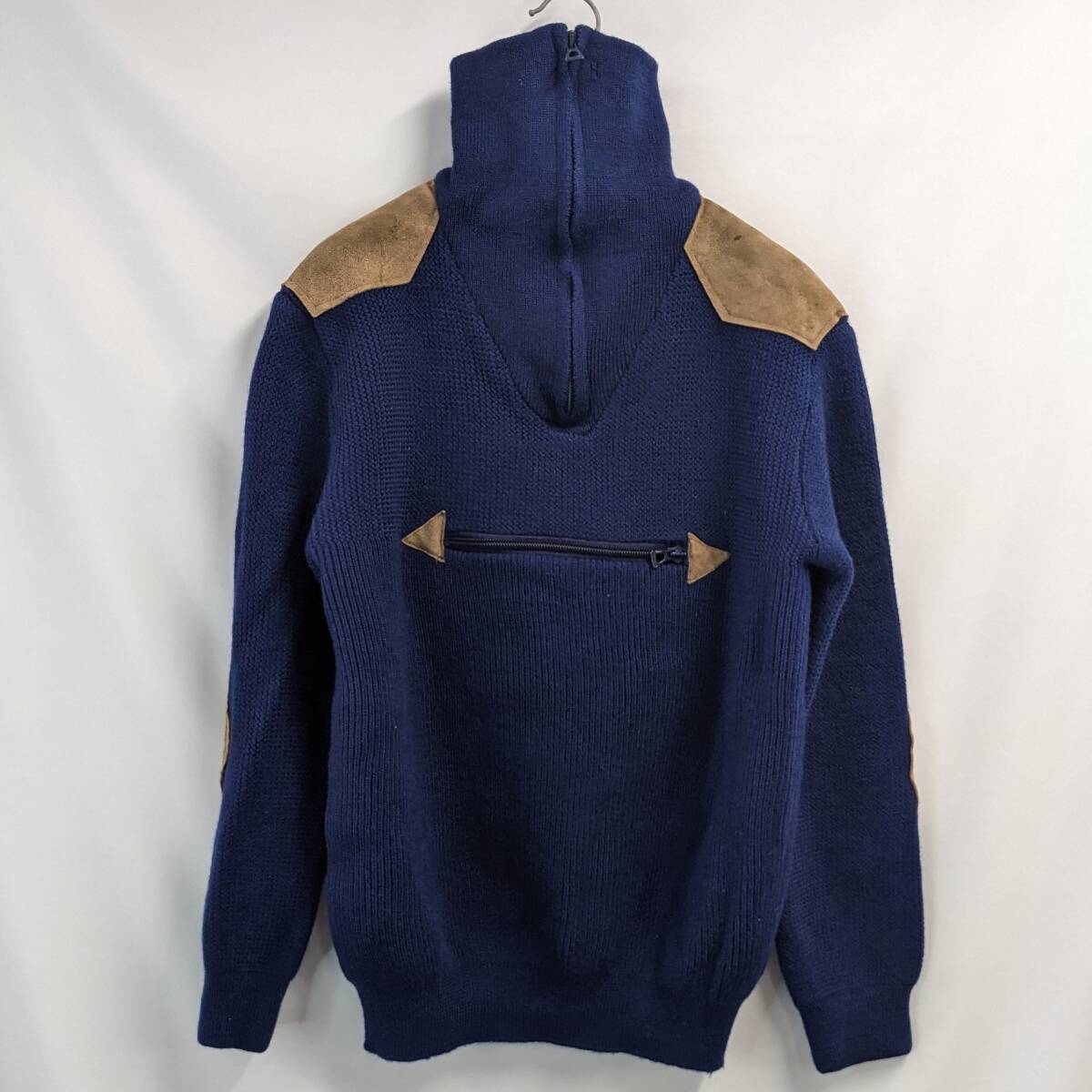 ★大特価★【1500円スタート】LEDUC ルデュック メンズ セーター フランス製 紺 古着 長袖 【20251023-05】