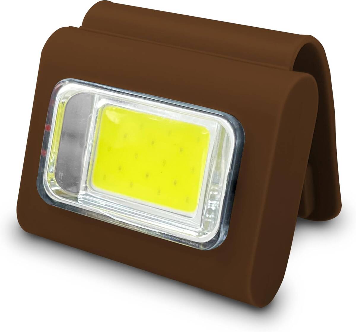 新品 送料無料 ANTEL LEDライト はさめる COB マグネット 磁石 ライト ブラウン COB マグネット シリコン 充電式 超ミニ 小型 軽量 高輝度