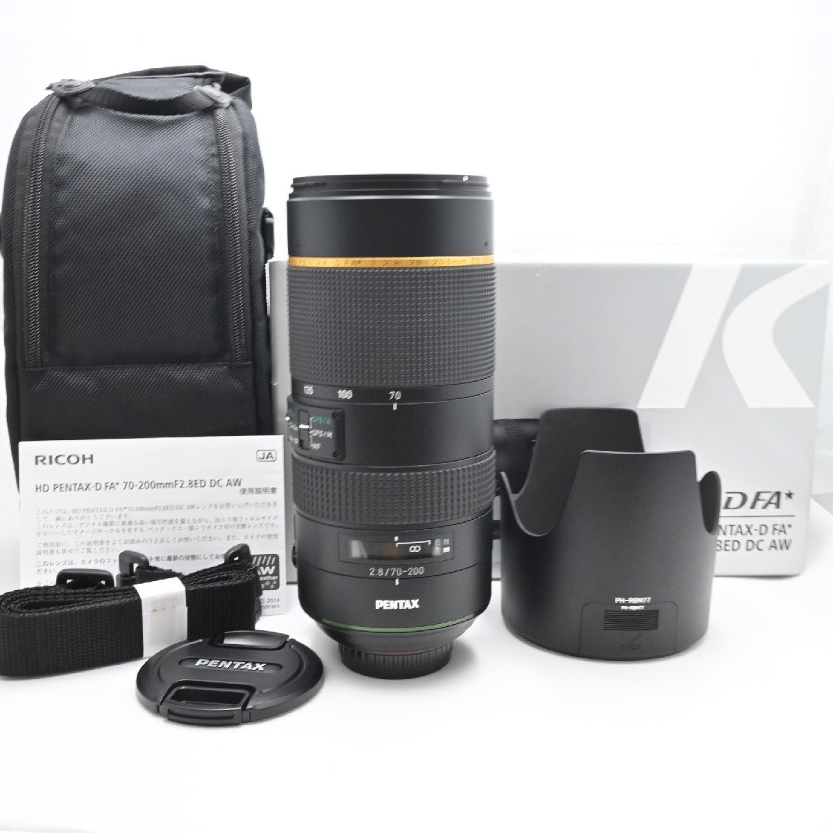 極上品★★★Pentax HD D FA 70-200mm f2.8ED DC AW