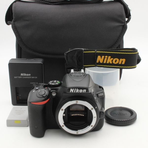 ショット数4787 【極美品】 Nikon ニコン D5500 ボディ デジタル 一眼レフ カメラ nikon (バックおまけ) 89008