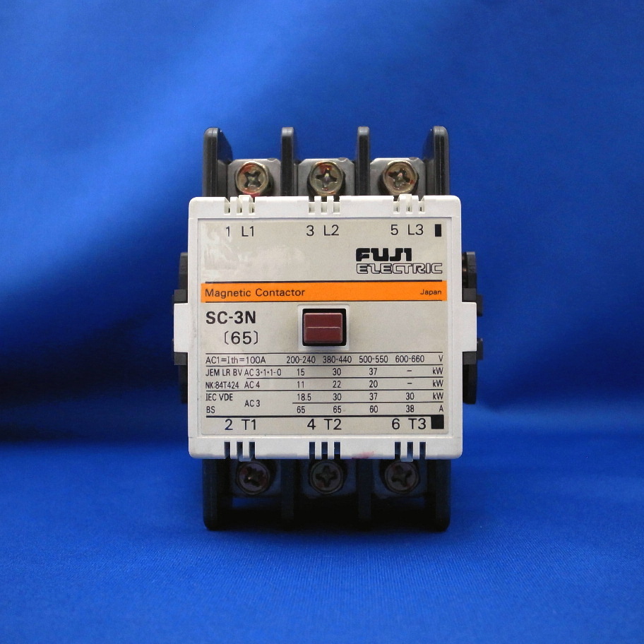 富士電機 電磁接触器 SC-3N コイルAC200V 中古品