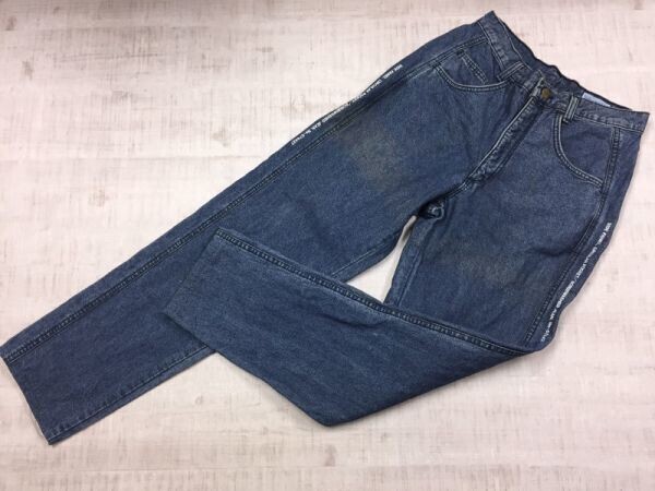 ラングラー wrangler オールド レトロ 古着 アメカジ テーパード デニムパンツ ジーンズ ボトムス メンズ ジップフライ M 青