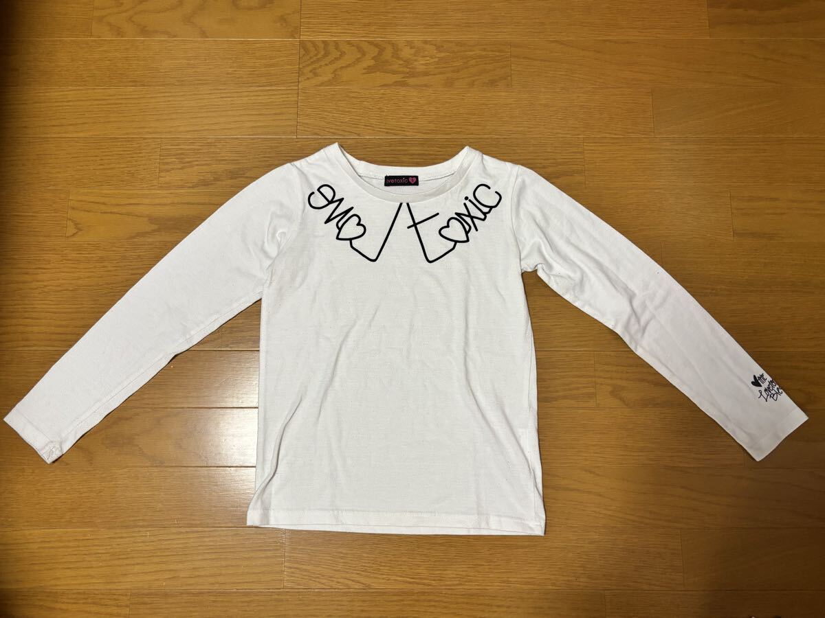lovetoxic ラブトキシック ロングTシャツ ロンT Sサイズ 140