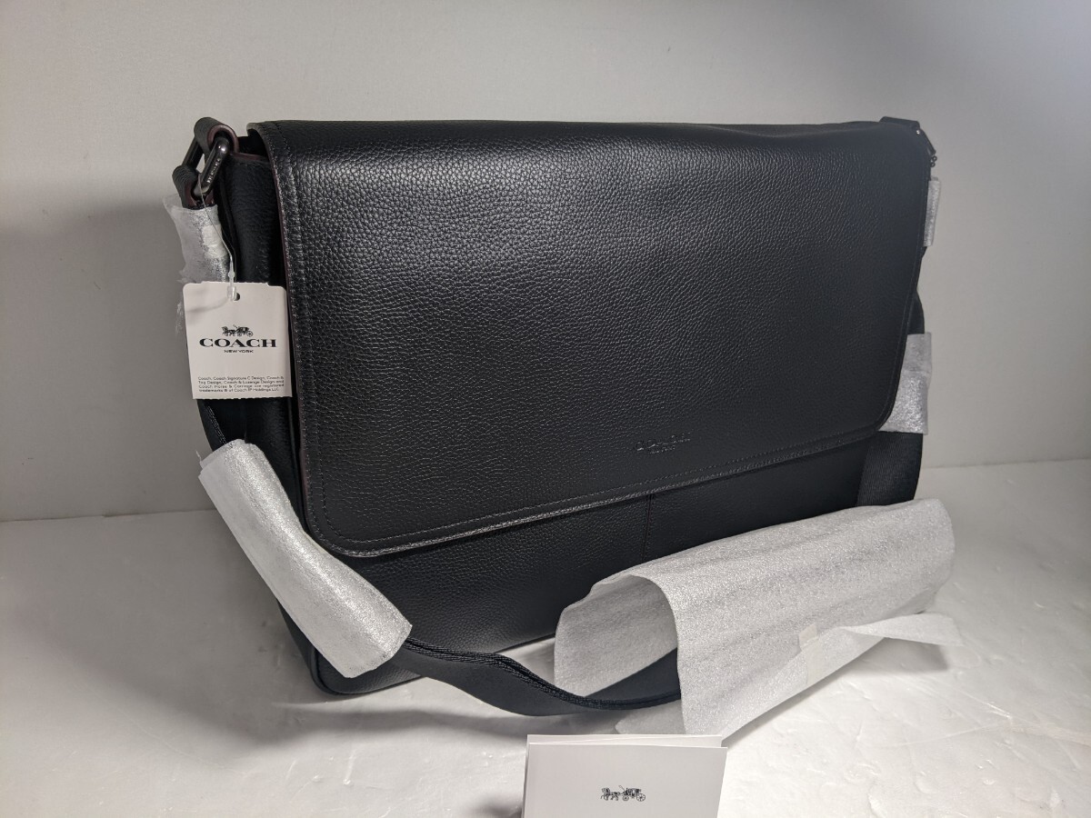 新品未使用 COACH 88256 Metropolitan Soft Courier メトロポリタン ソフト クーリエ コーチ 牛革 メッセンジャーバッグ ショルダーバッグ