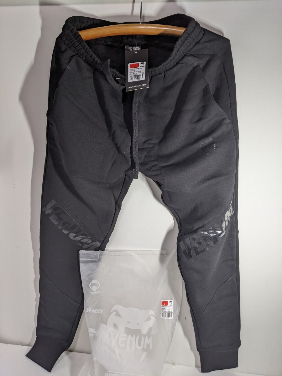 新品未使用 Venum Contender 3.0 ジョガーパンツ L ブラック ヴェノム