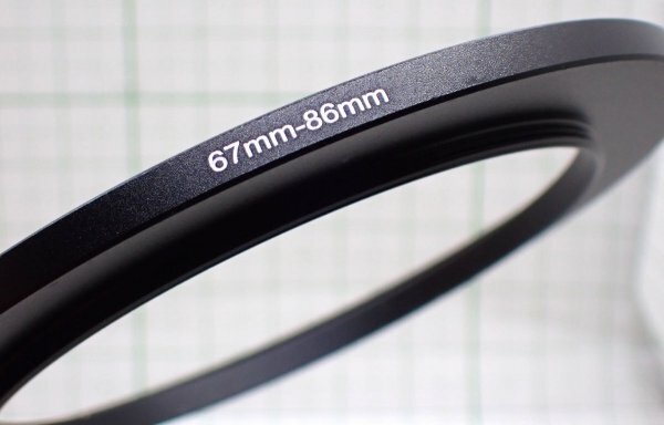 67-86mm ステップアップリング 新品