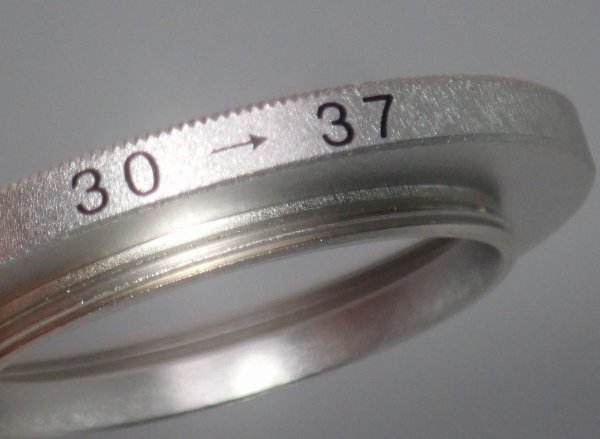 kenko 30-37mm ステップアップリング シルバー 新品