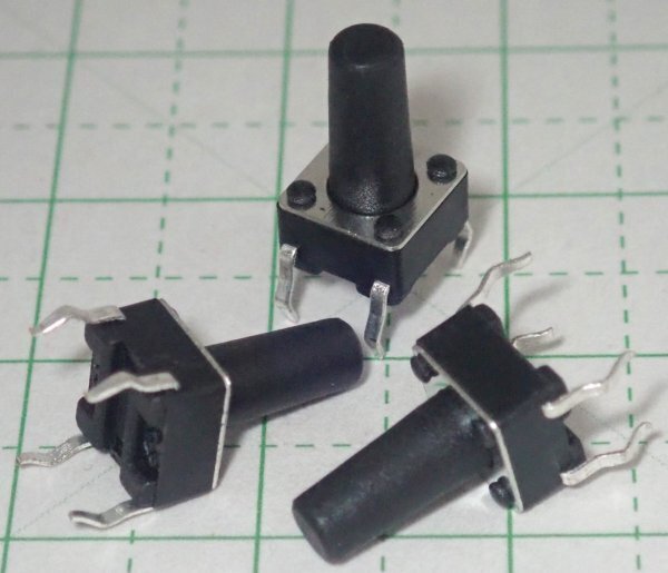 タクトスイッチ 6x6x11mm 10個セット