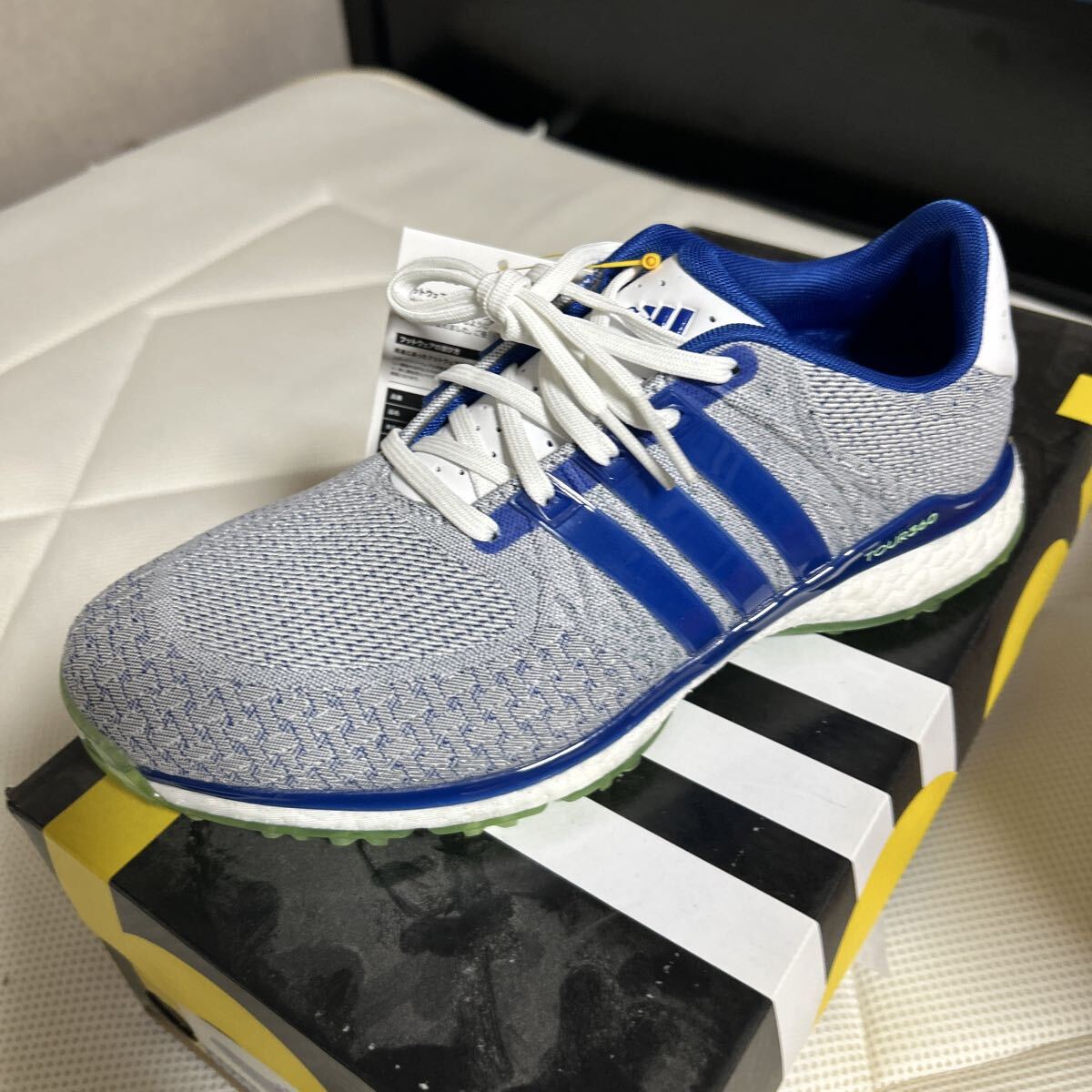 アディダスゴルフ　ブースト adidas ゴルフシューズ25.5 軽量モデル　新品