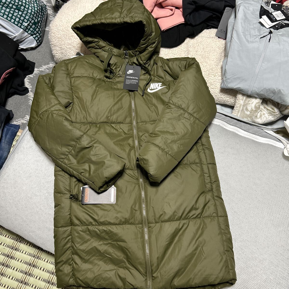 NIKE ハーフコート　新品Ｌレディース　リバーシブル ベンチコート