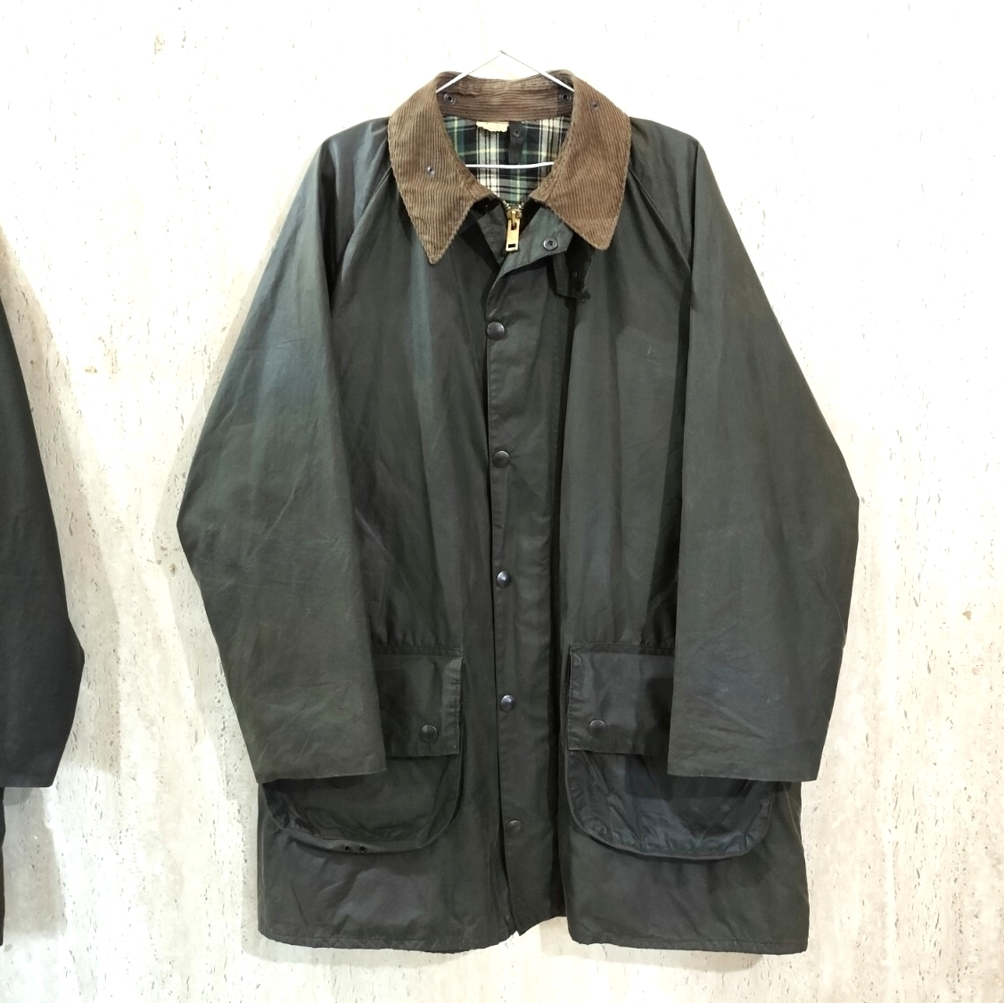 80s Barbour Gamefair c42　1984　2クラウン　2クレスト　 ゲームフェア　バブアー　
