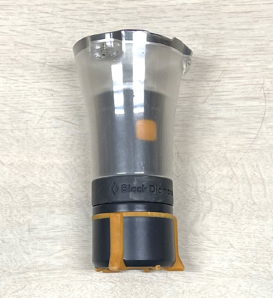 動作品 ブラックダイヤモンド オービット 小型LEDランタン グレー×オレンジ Black Diamond