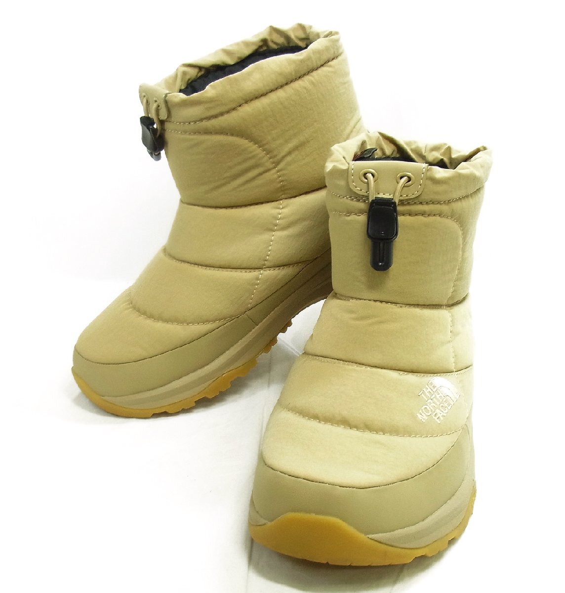 美品 THE NORTH FACE ノースフェイス ヌプシ ブーティ NF52474 ウォータープルーフ VII ショート ワッシャー サイズ24.0cm ブーツ