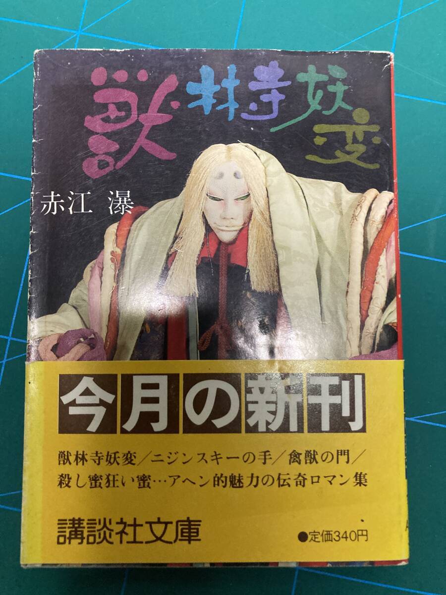 講談社文庫　赤江瀑　獣林寺妖変