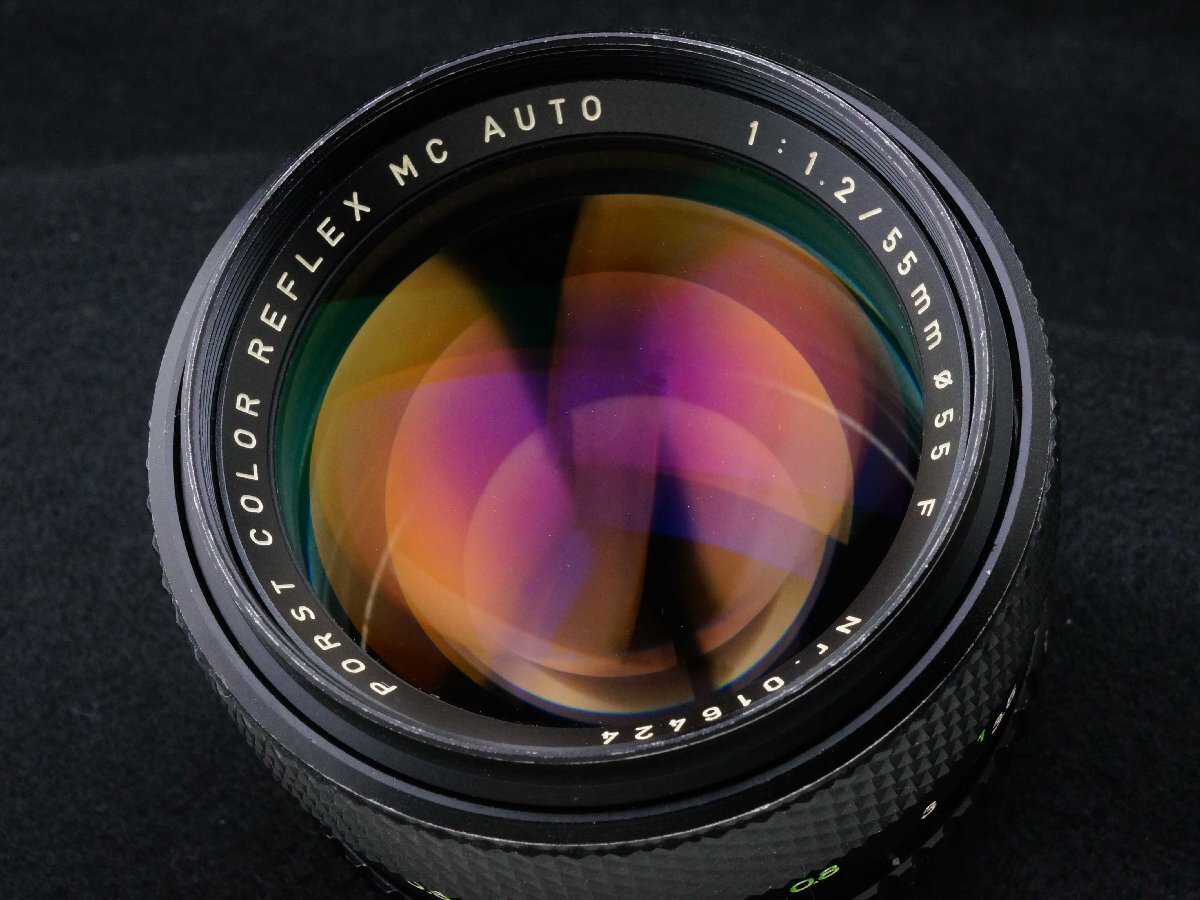 PORST COLOR REFLEX MC AUTO 55mm F1.2 F 中期 ペンタックス K マウント 希少モデル!!! ポッルスト 富岡光学製 5063