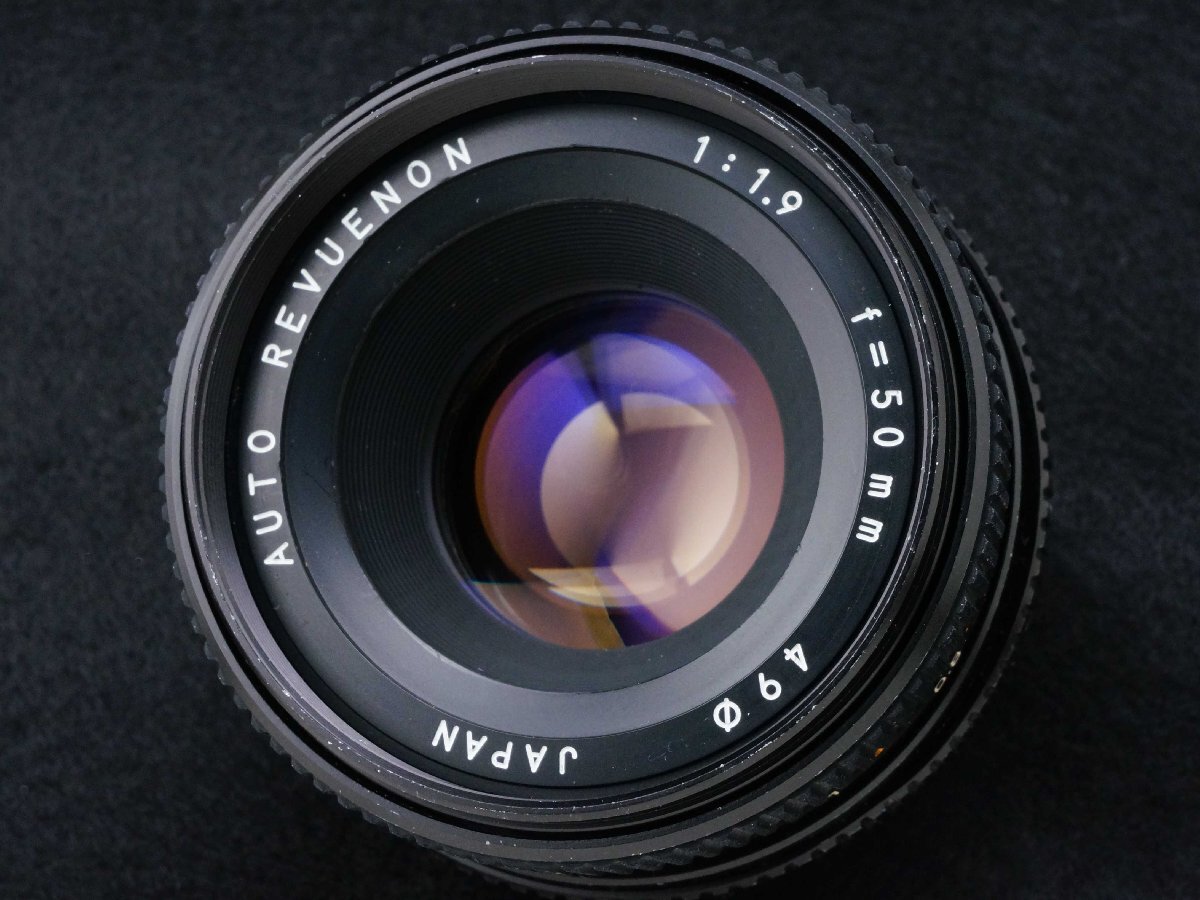 REVUE AUTO REVUENON 50mm F1.9 M42マウント　美品!!!! ドイツブランド　0669