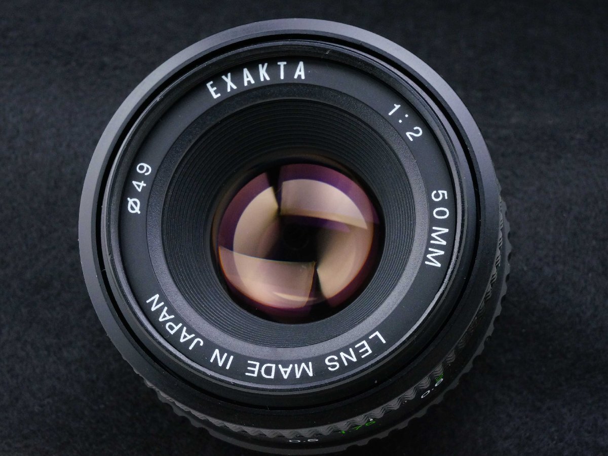 EXAKTA 50mm F2　ペンタックス K マウント 美品 !! エクサクタ　エクザクタ 1259