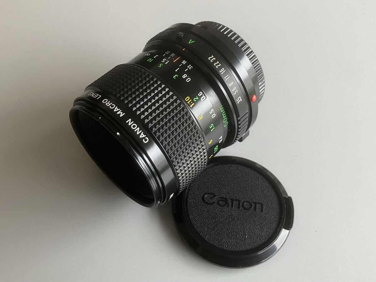 【訳あり実用品】キヤノン　Canon New Macro FD 50mm F3.5