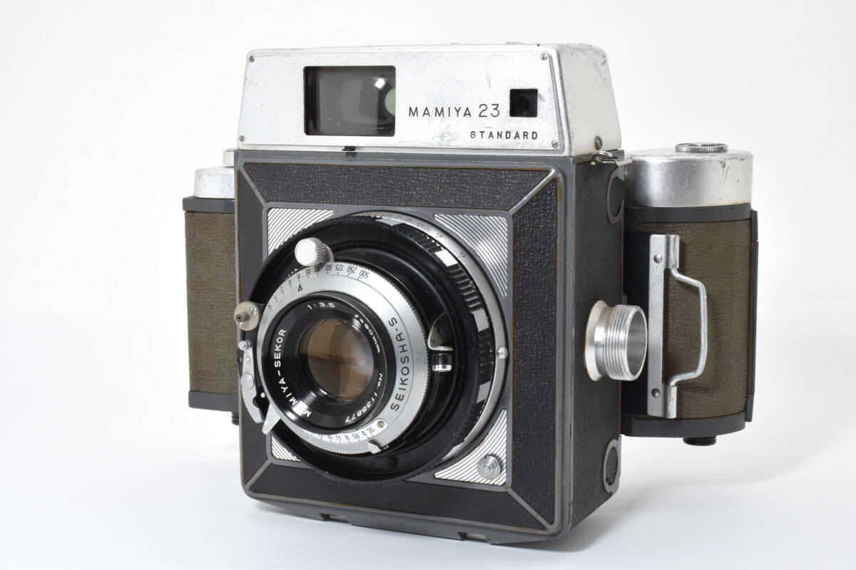 動作確認済 MAMIYA 23 STANDARD マミヤ 90mm f/3.5 中判 フィルムカメラ 中判カメラ 現状品 2642079