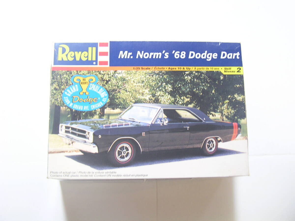 未組立 レベル 1/25 1968 ダッジ ダート Mr. Norm's Dodge Dart Mopar マッスルカー revell